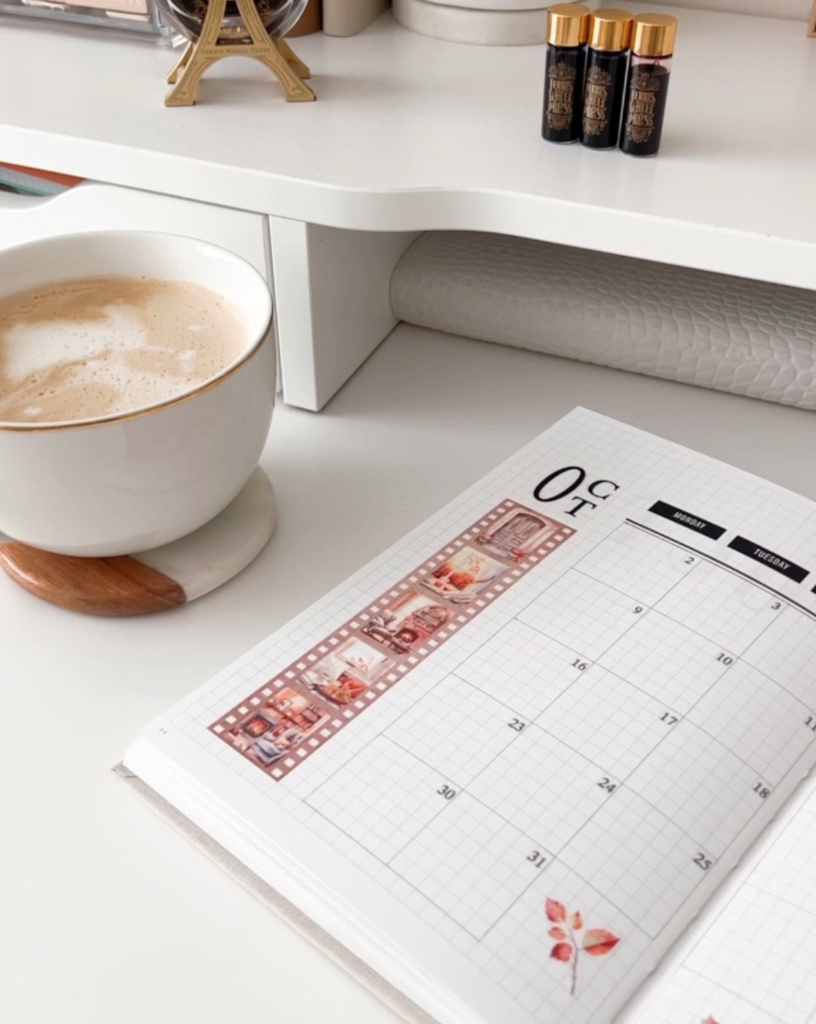 Cozy Autumn Journaling Kit | Set of 6 Sticker Sheets