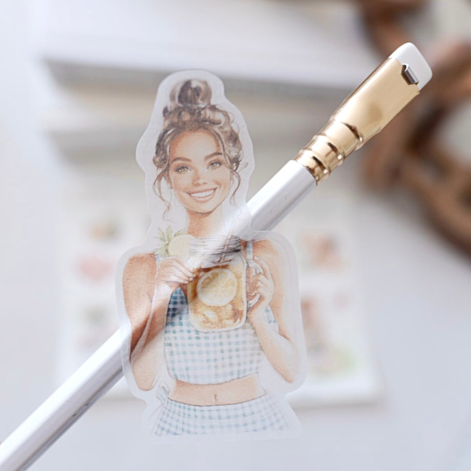 Bloom & Brunch – 2pc sticker set