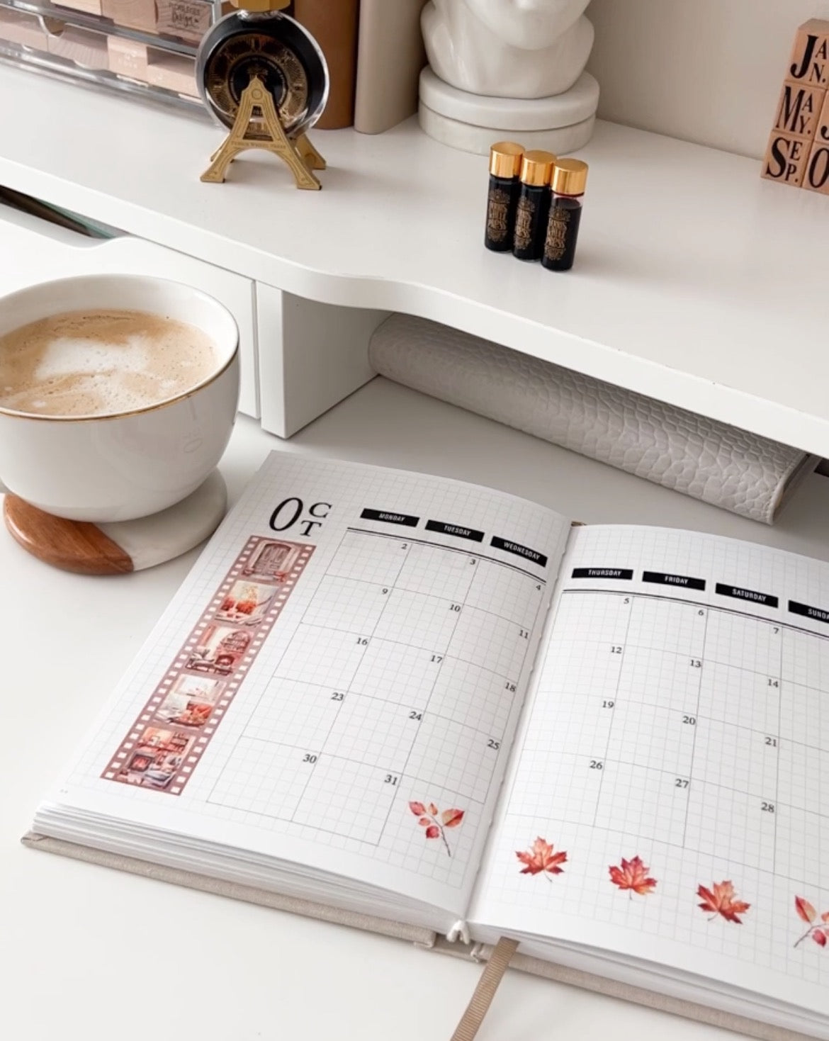 Cozy Autumn Journaling Kit | Set of 6 Sticker Sheets