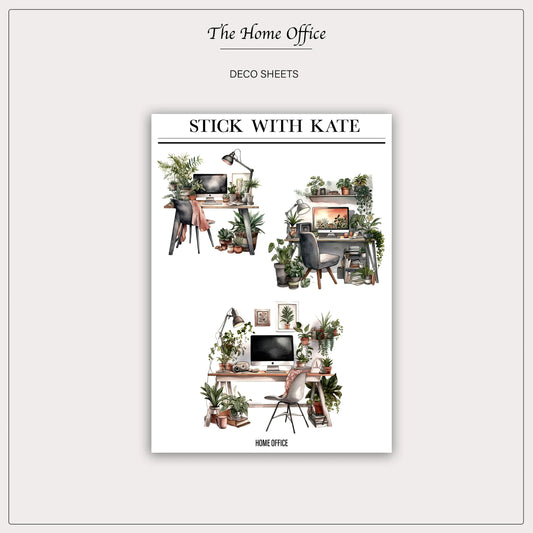 Home Office – sticker sheet