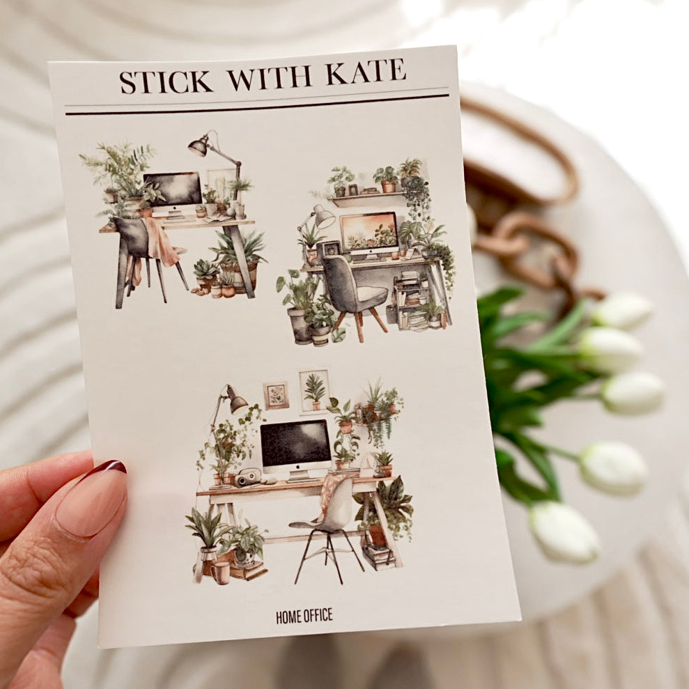 Home Office – sticker sheet