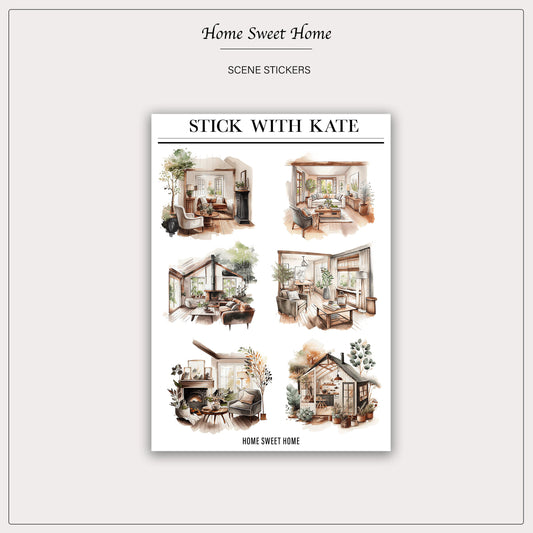 Home Sweet Home – Scene 2.0 Stickers