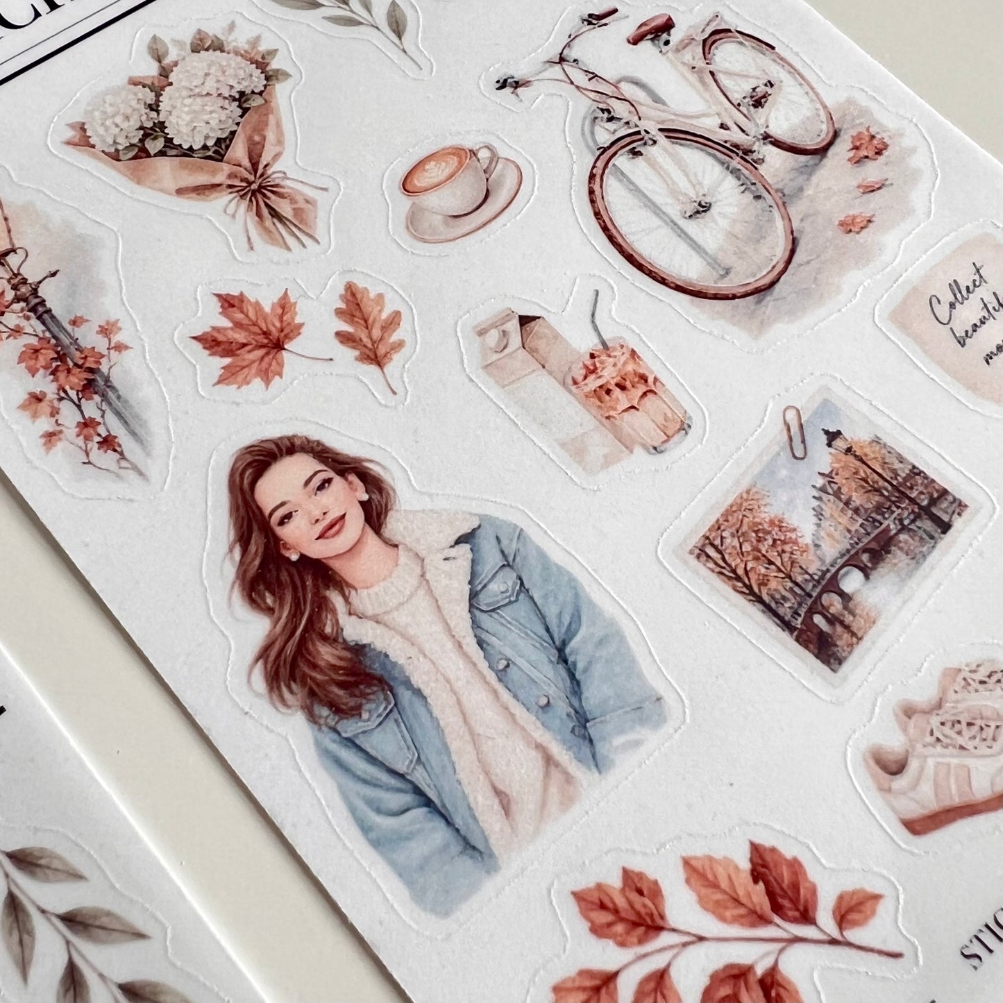 Gentle Autumn Journaling Kit | 4 Sticker Sheets
