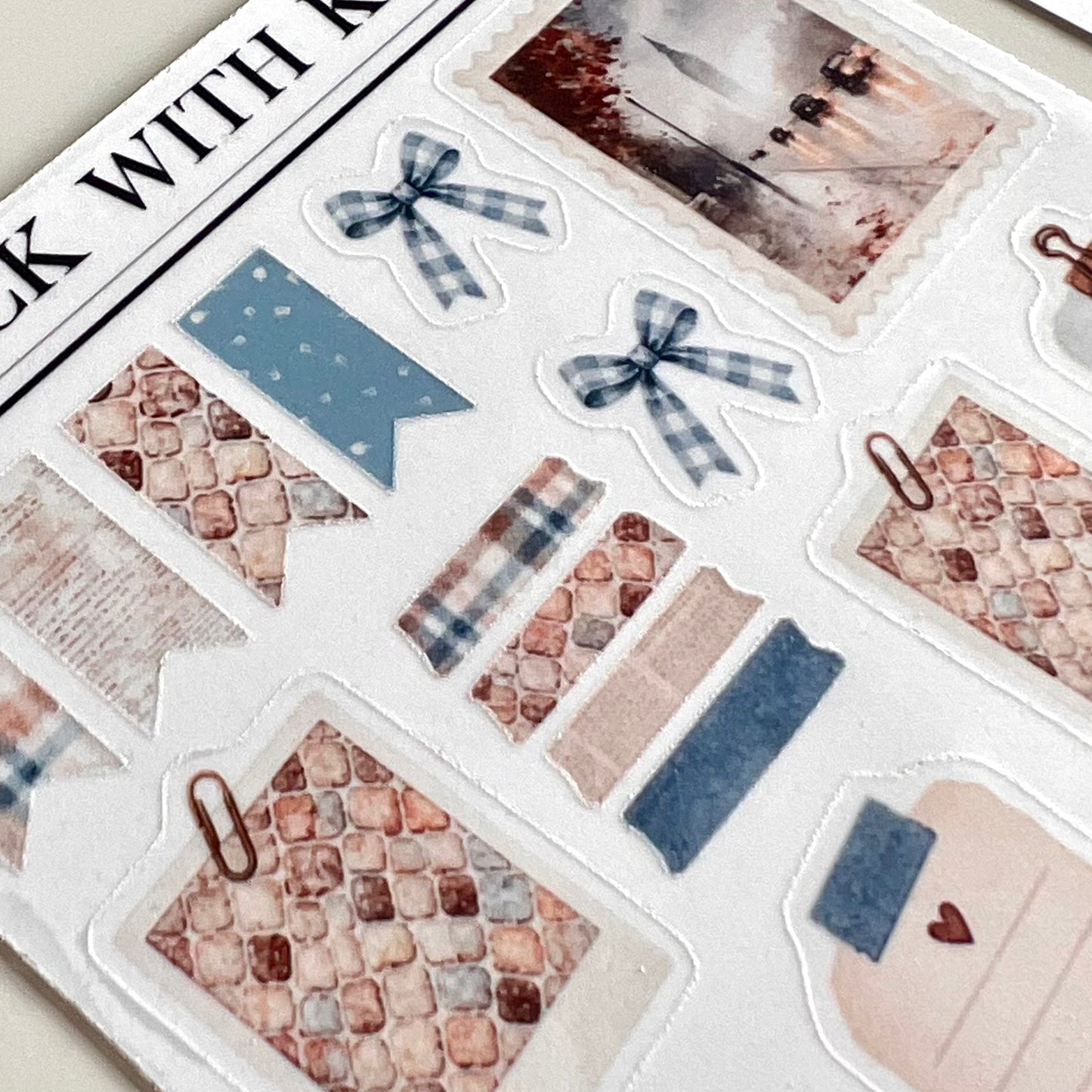 Gentle Autumn add on sticker sheet