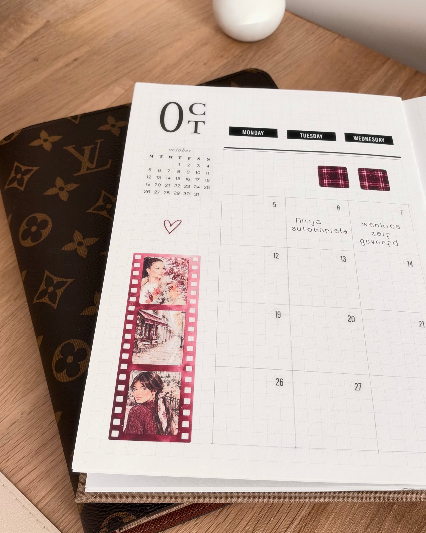 Parkside Romance Journaling Kit | 4 Sticker Sheets