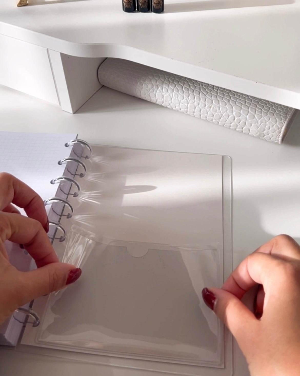 Clear Adhesive Pocket - 130mm x 90mm