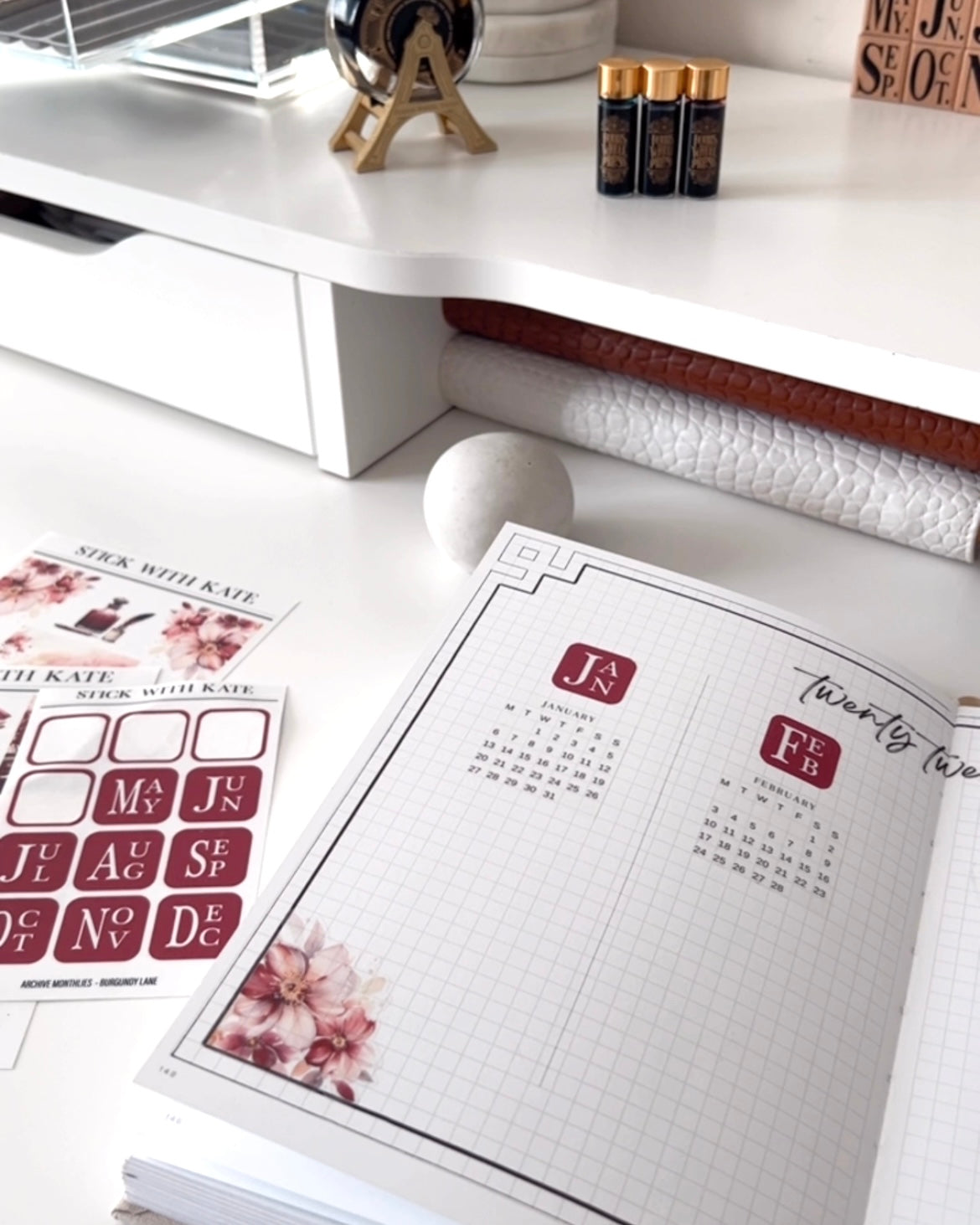 Archive Monthlies - Functional Stickers