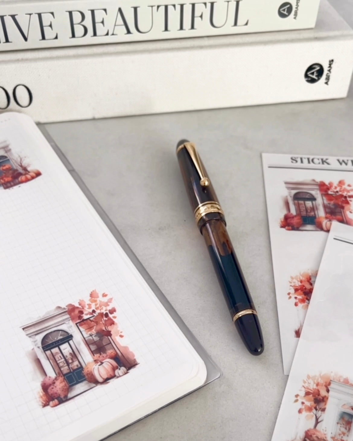 Autumn Storefronts - Deco Stickers