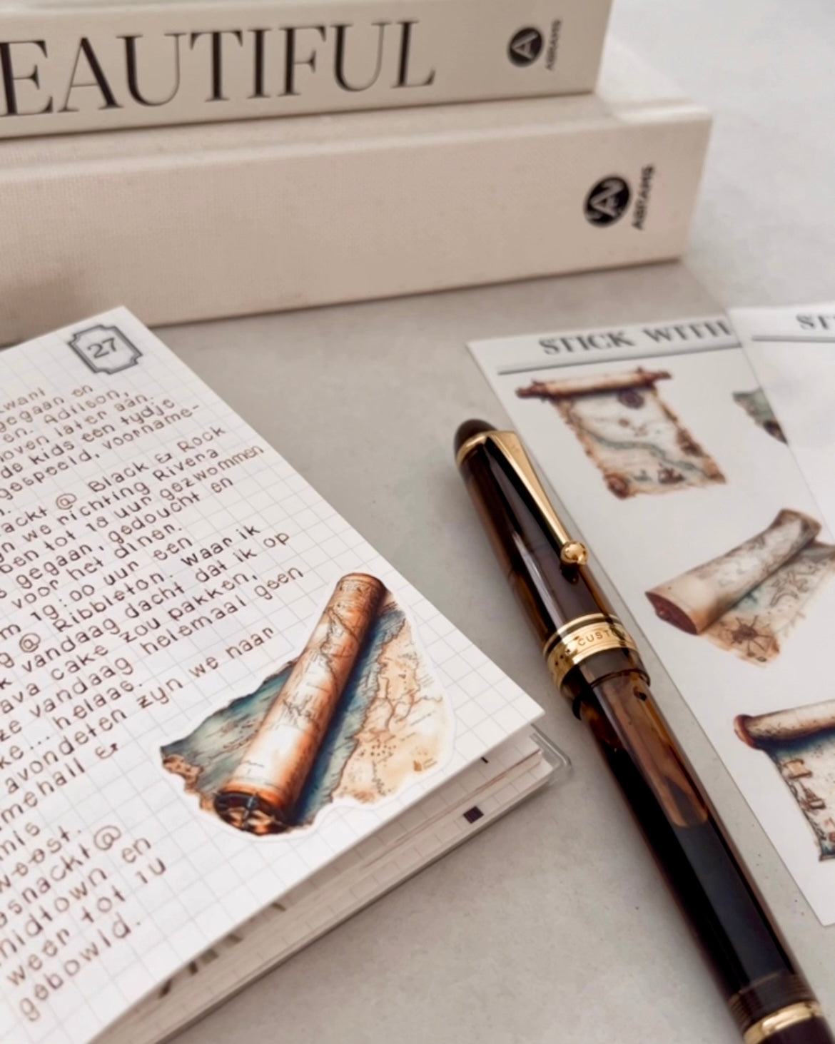 Old Maps - Deco Stickers