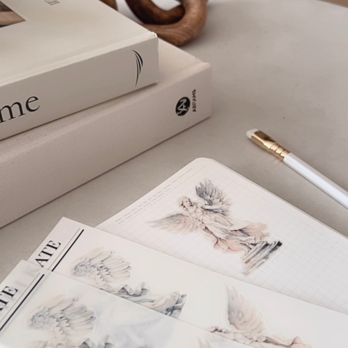 Reign Statues | Deco Sticker Sheet