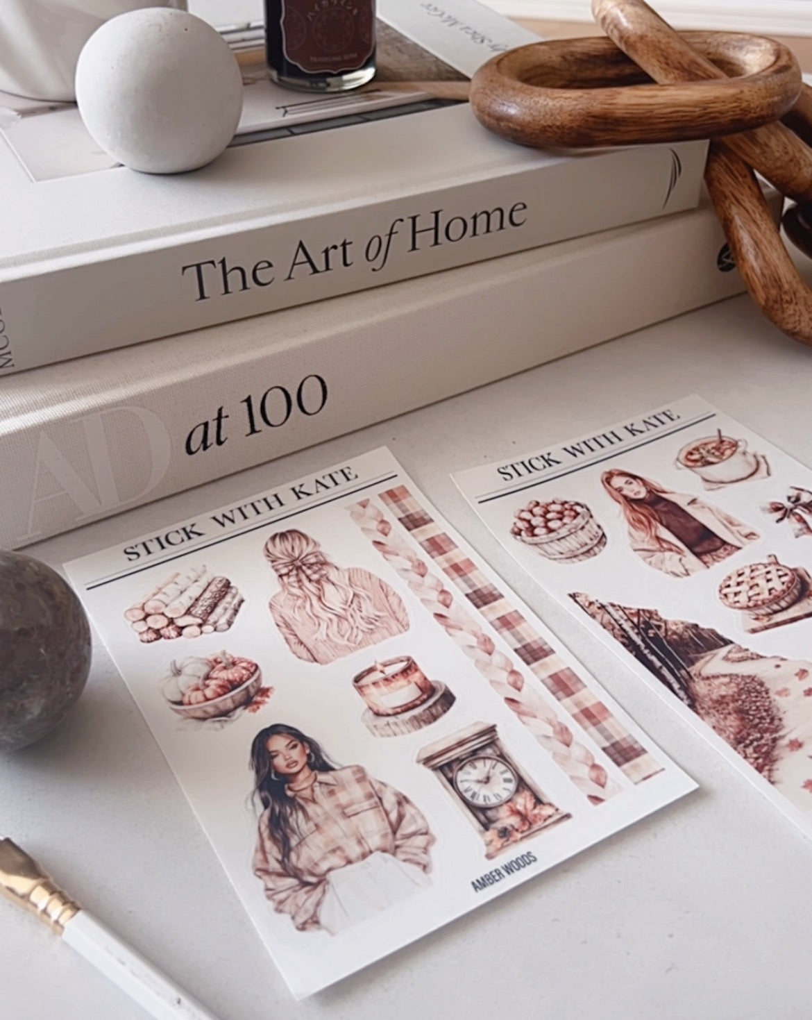 Amber Woods | Sticker Set | Set of 2
