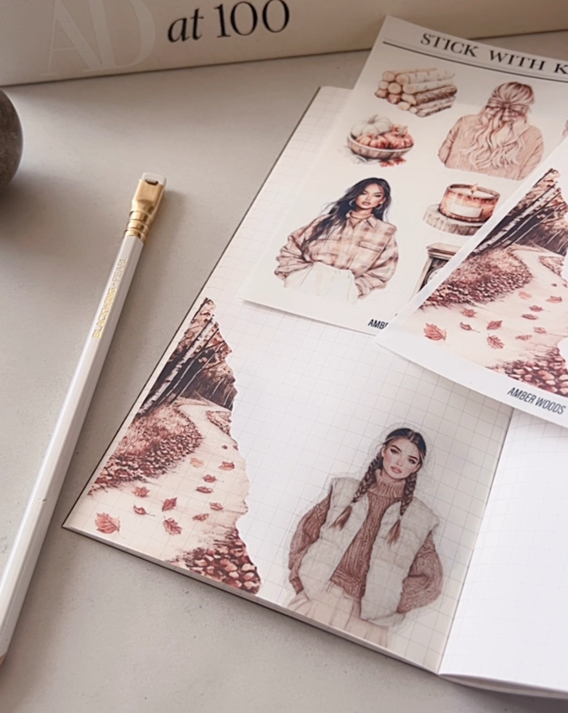 Amber Woods | Sticker Set | Set of 2