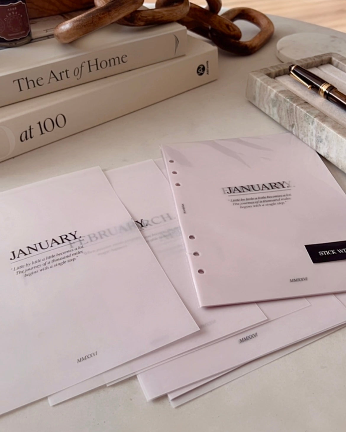 2026 Monthly Vellum Overlays