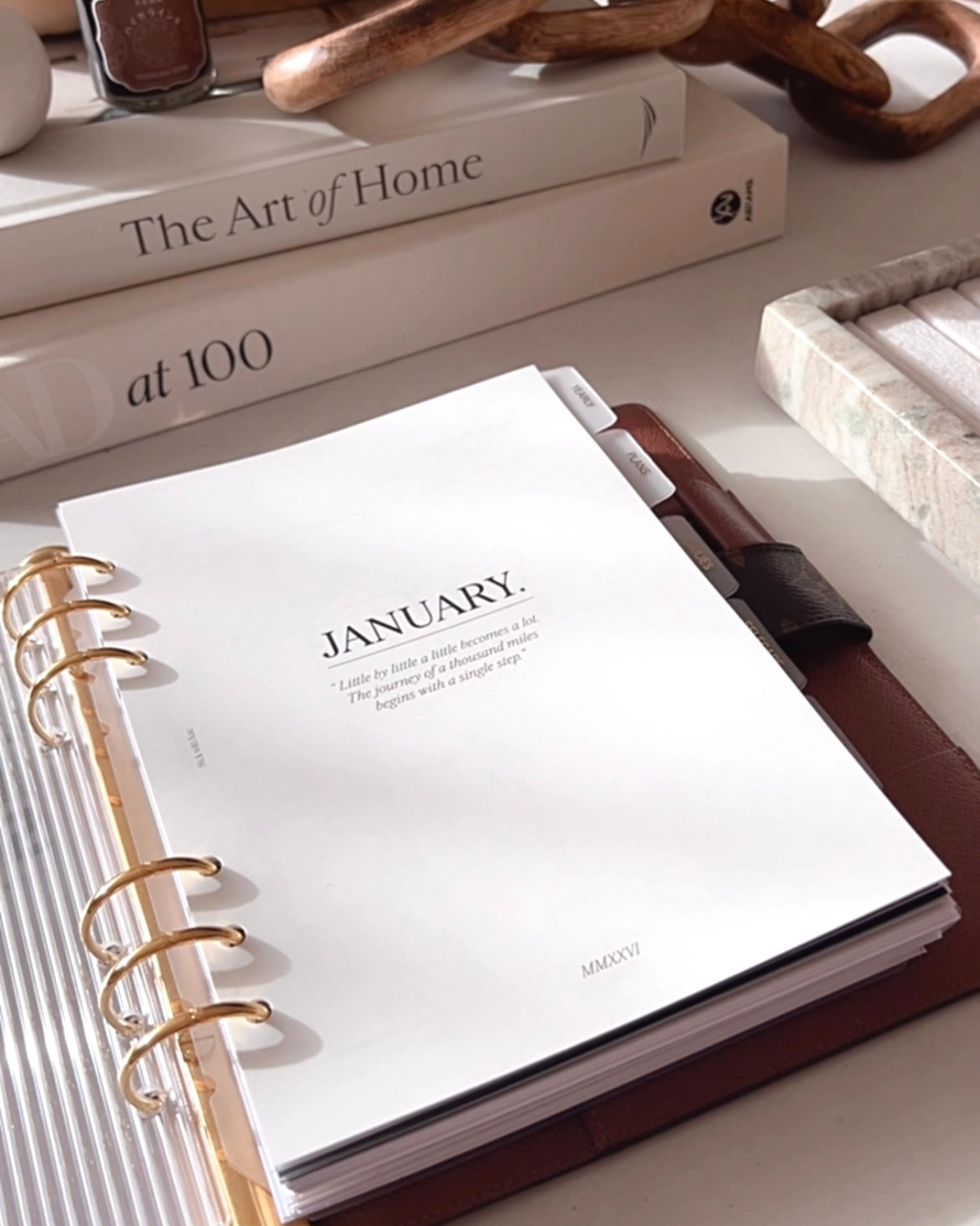 2026 Dated Monthly Planner Inserts