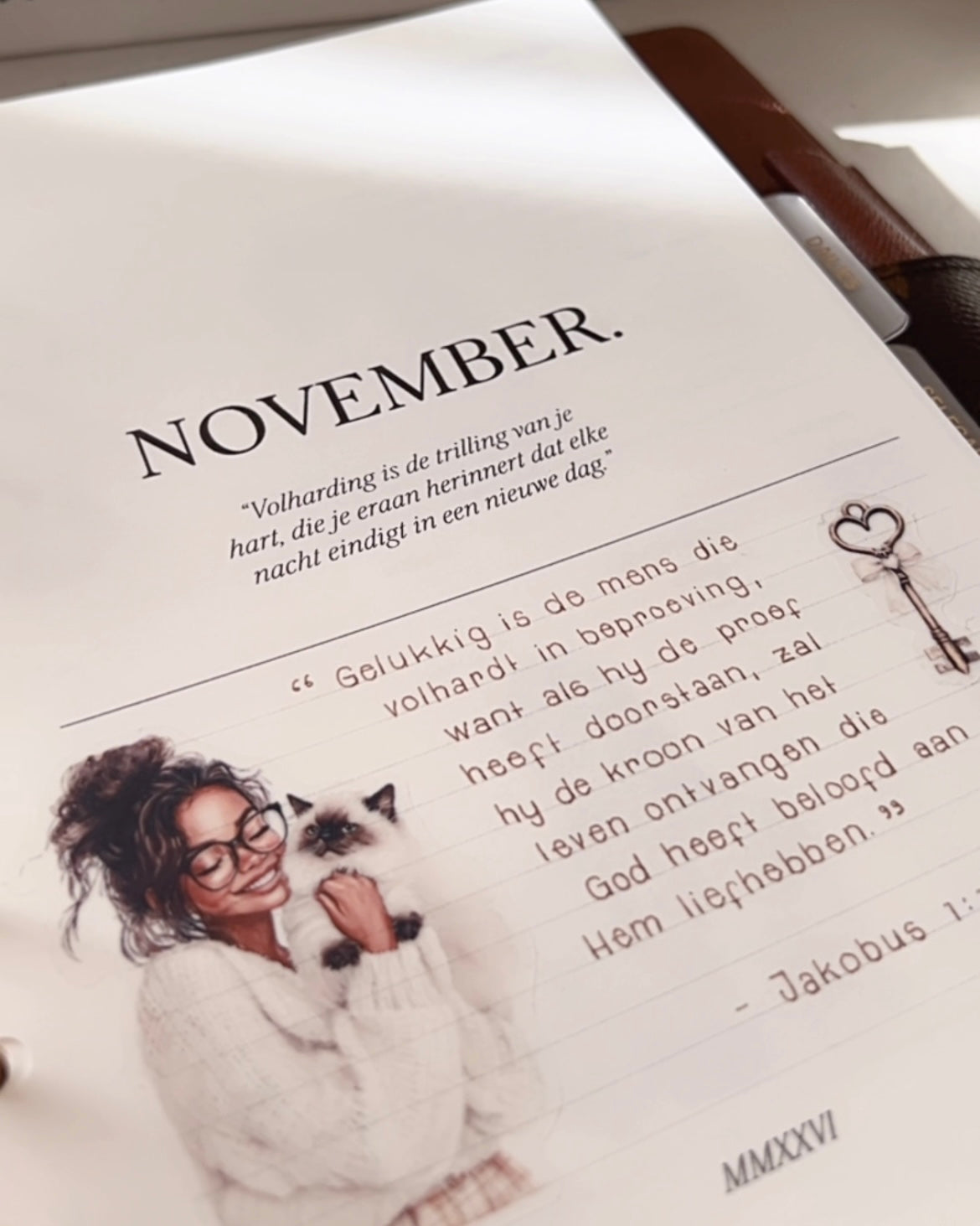 2026 Weekplanner Inserts (NL) 🇳🇱