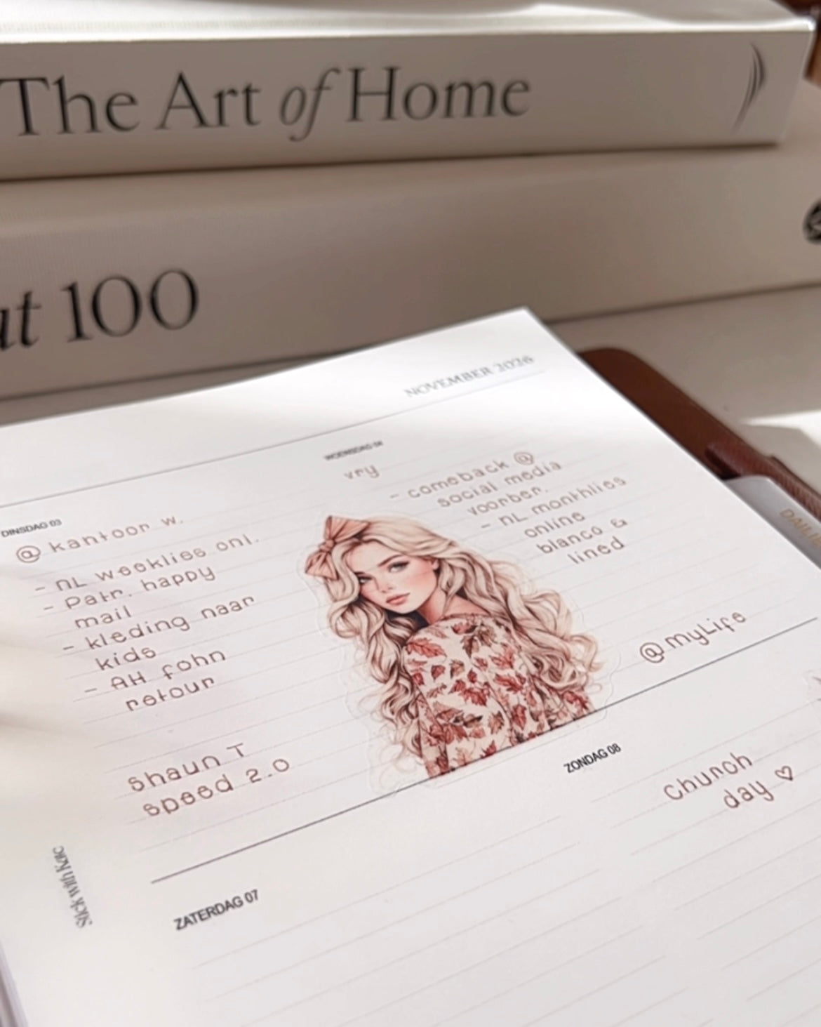 2026 Weekplanner Inserts (NL) 🇳🇱