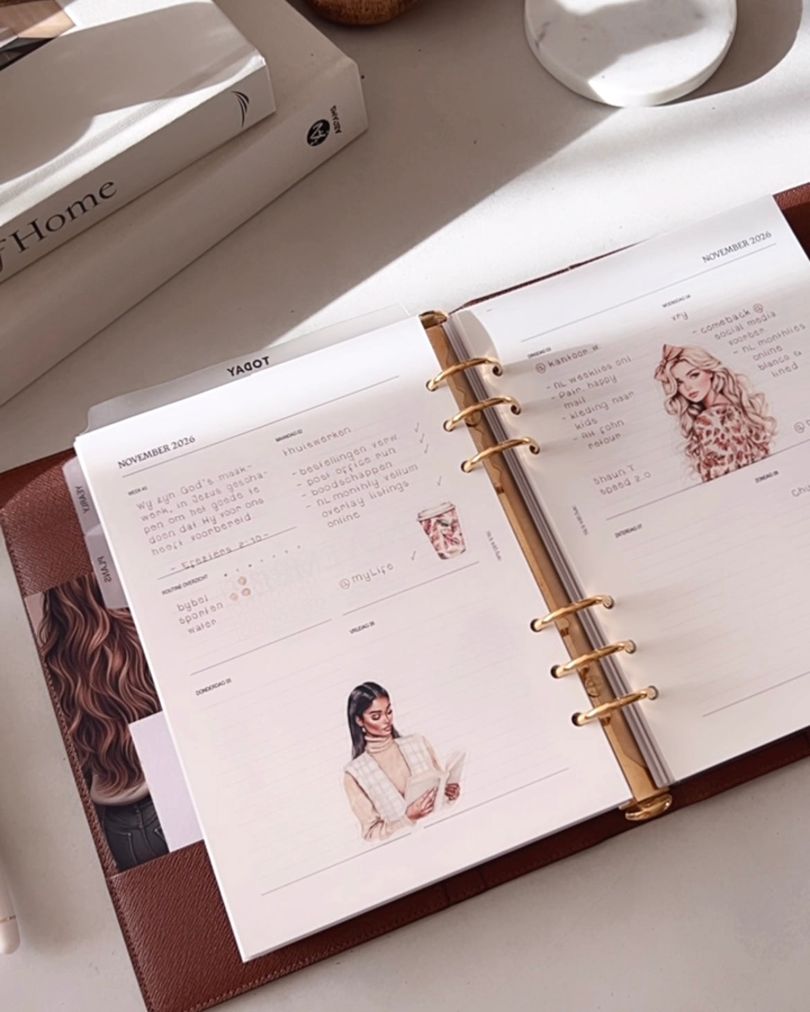 2026 Weekplanner Inserts (NL) 🇳🇱