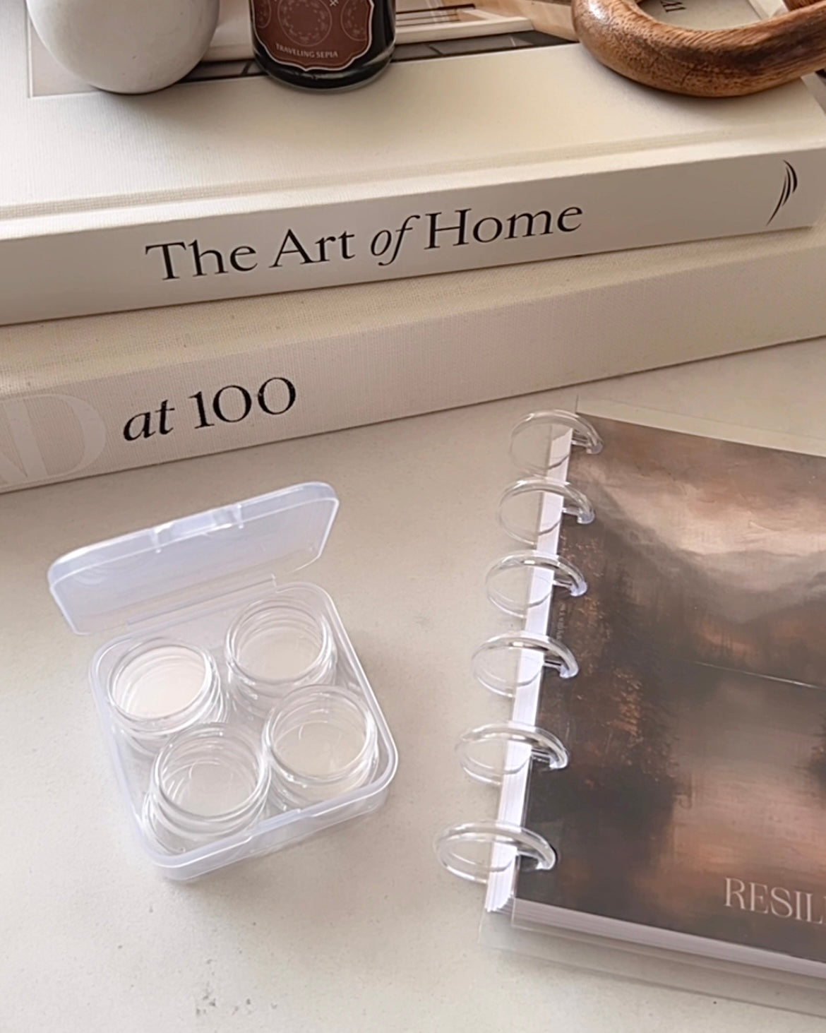 Clear Planner Discs - Set of 12