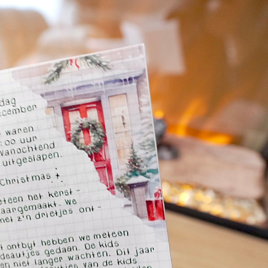 Jingle Christmas Deco Sticker sheet
