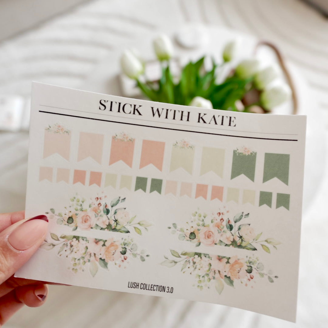 Lush Collection No 3.0 | sticker sheet