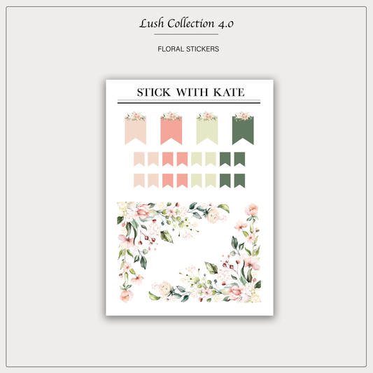 Lush Collection No 4.0 | sticker sheet