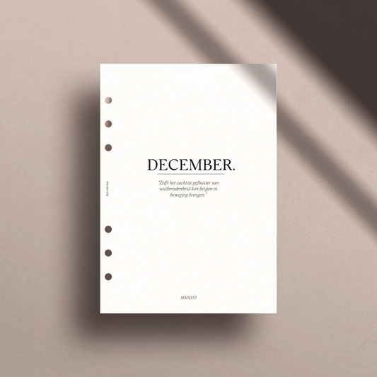 2026 Maandelijkse Vellum Overlays (NL) 🇳🇱