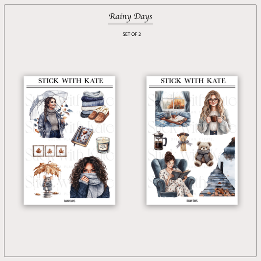 Rainy Days | Set of 2