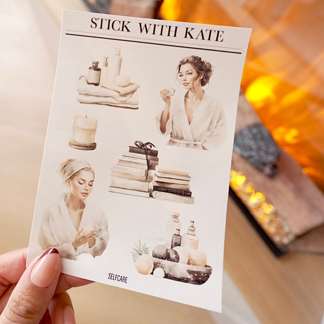 Selfcare sticker set | 2pc set