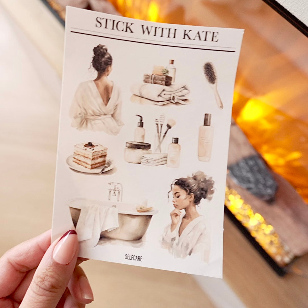 Selfcare sticker set | 2pc set