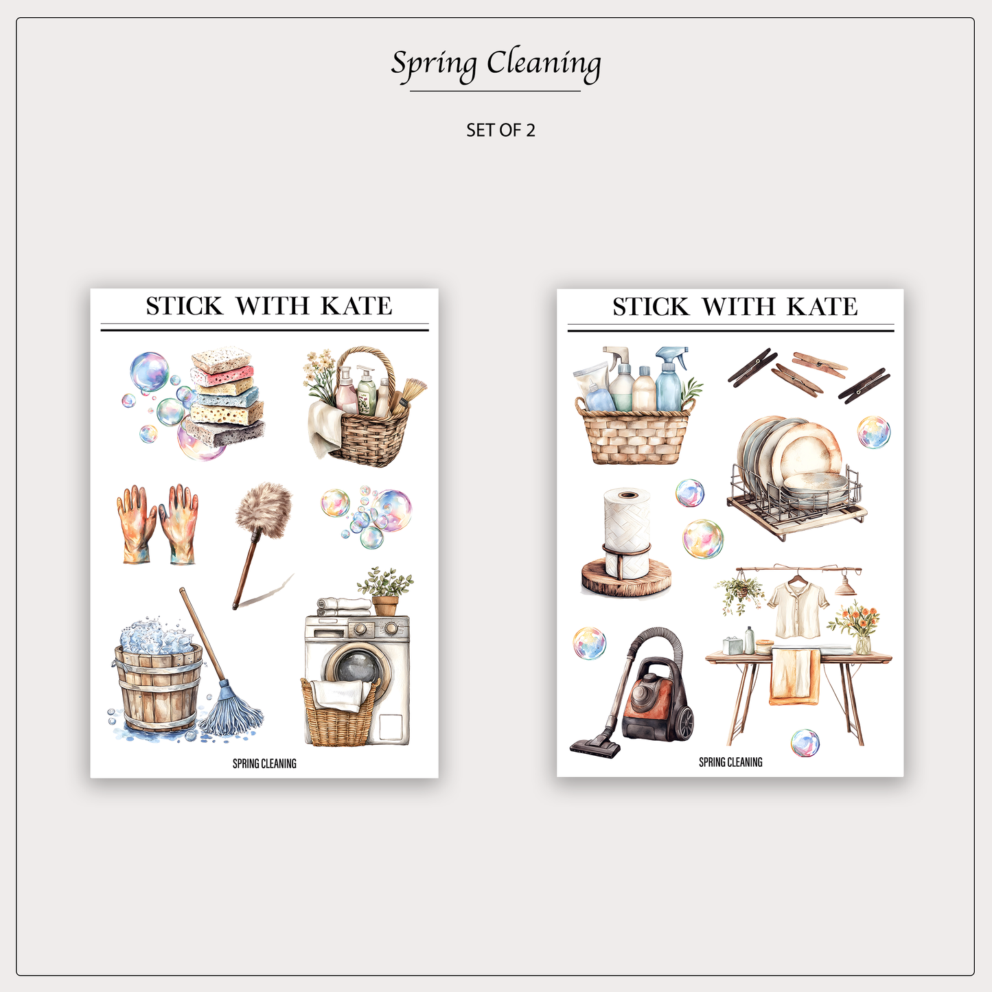 Spring Cleaning – 2pc set
