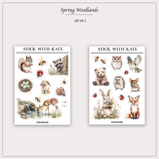 Spring Woodlands – 2pc set