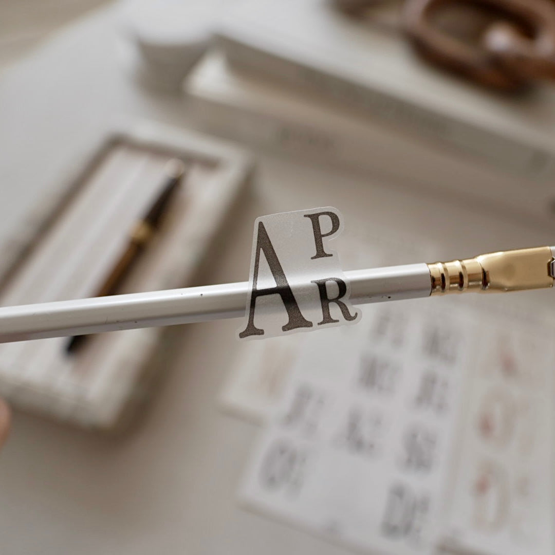 The Chronicle Monthlies – functional sticker sheet