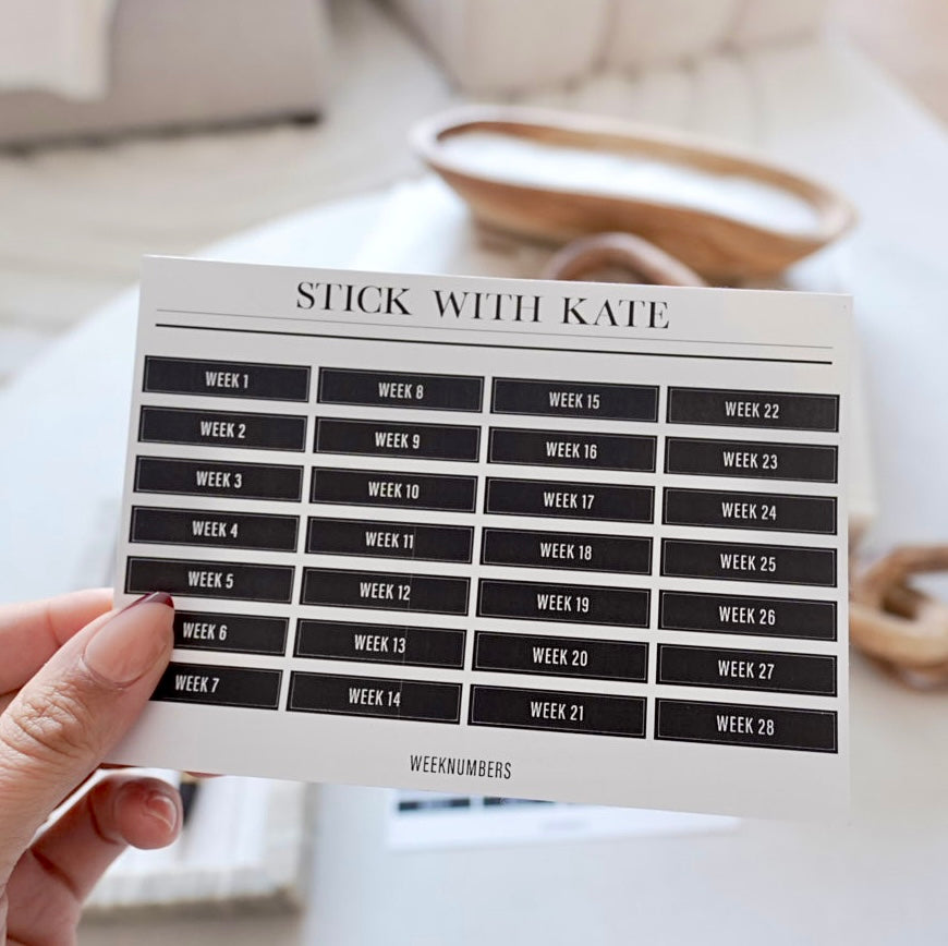 Weeknumbers (1–53) – functional sticker sheet