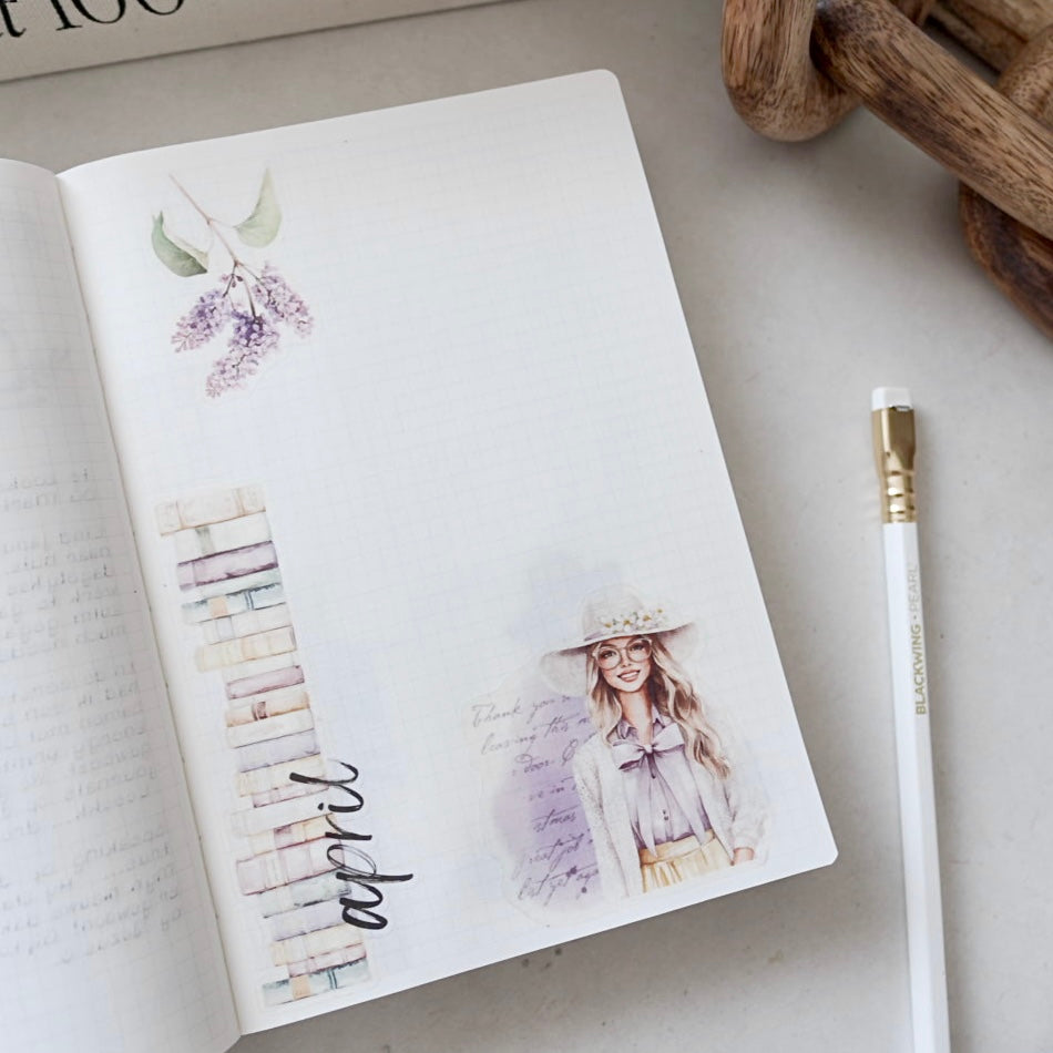 Wildflower Journaling Sticker Kit | Set of 4 Sticker Sheets