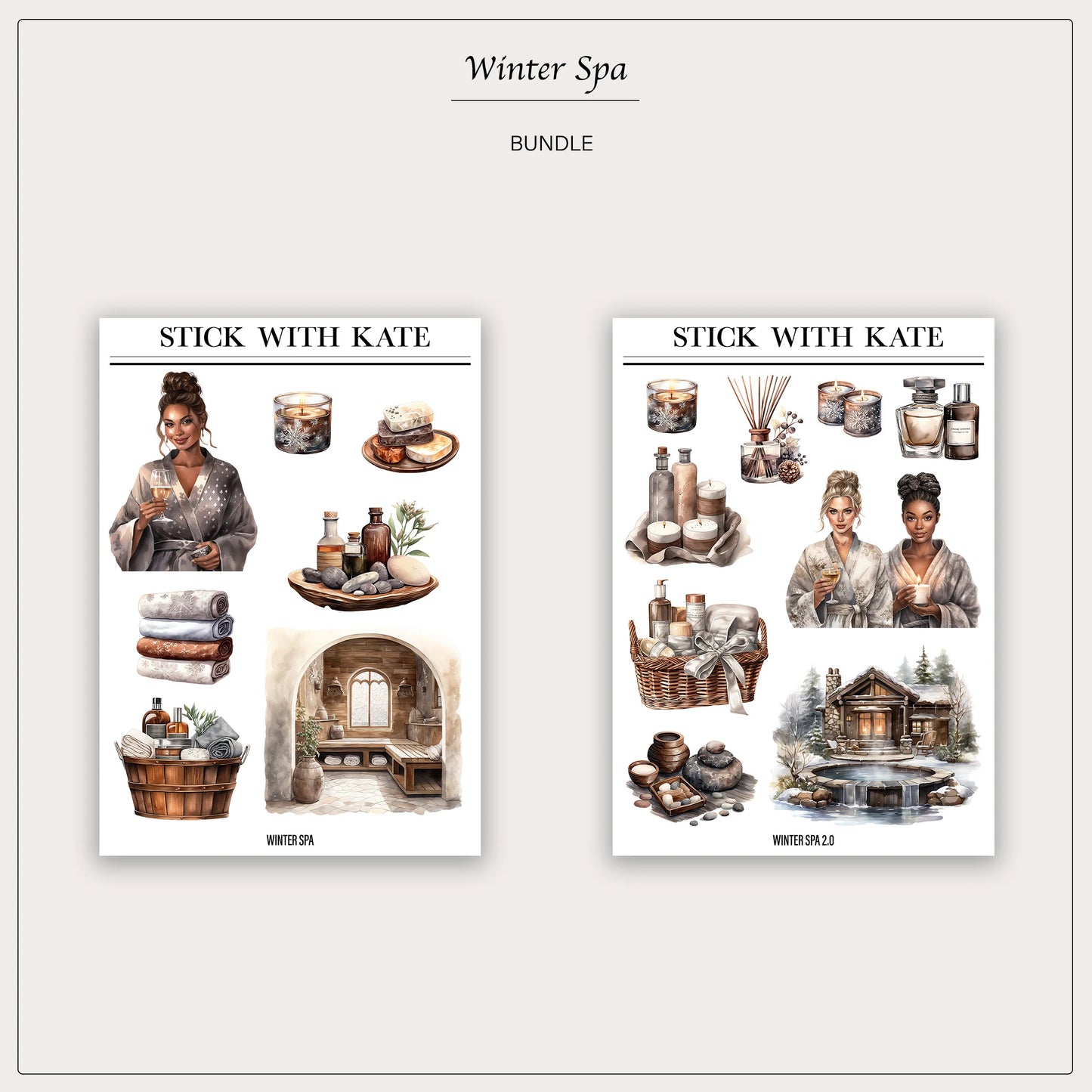 Winter Spa – 2pc set