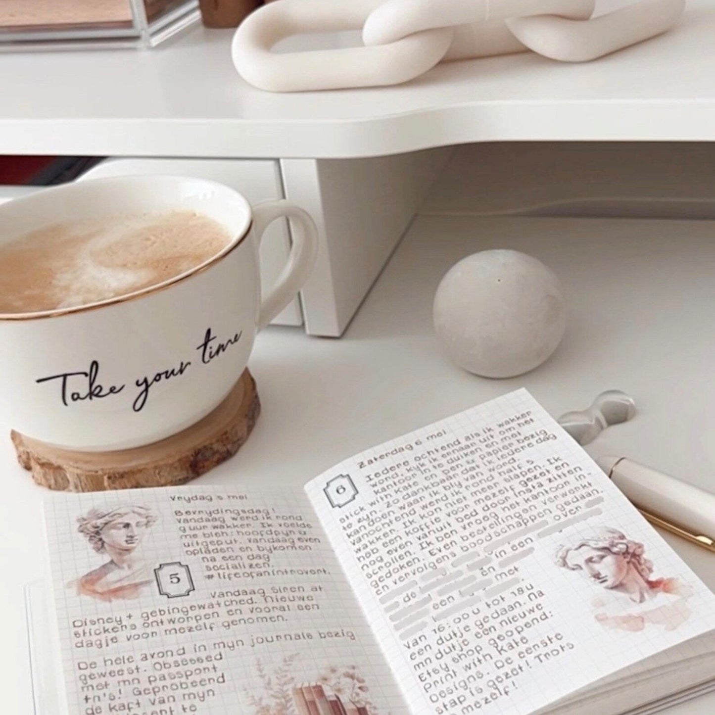 The Chronicle No. I – date frame stickers