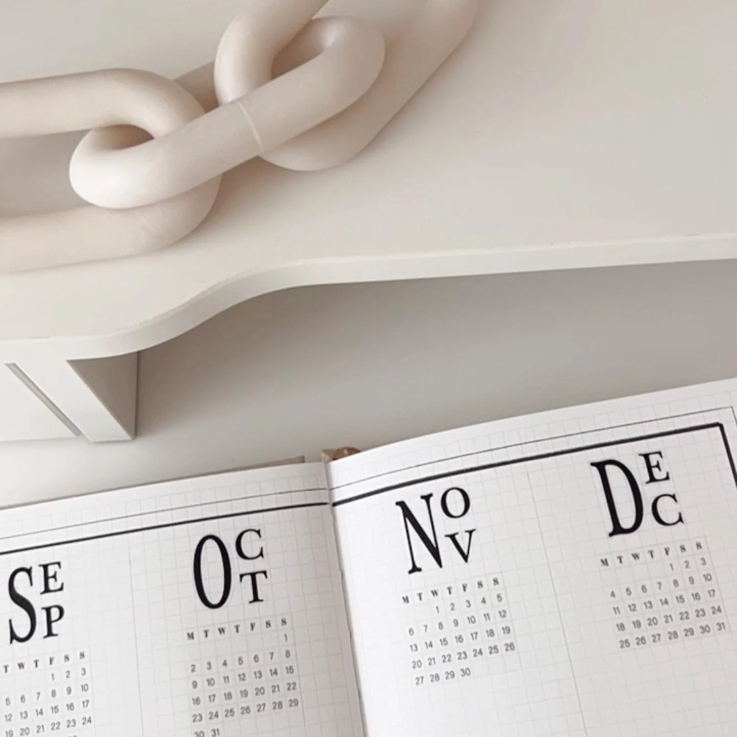 The Chronicle Monthlies – functional sticker sheet