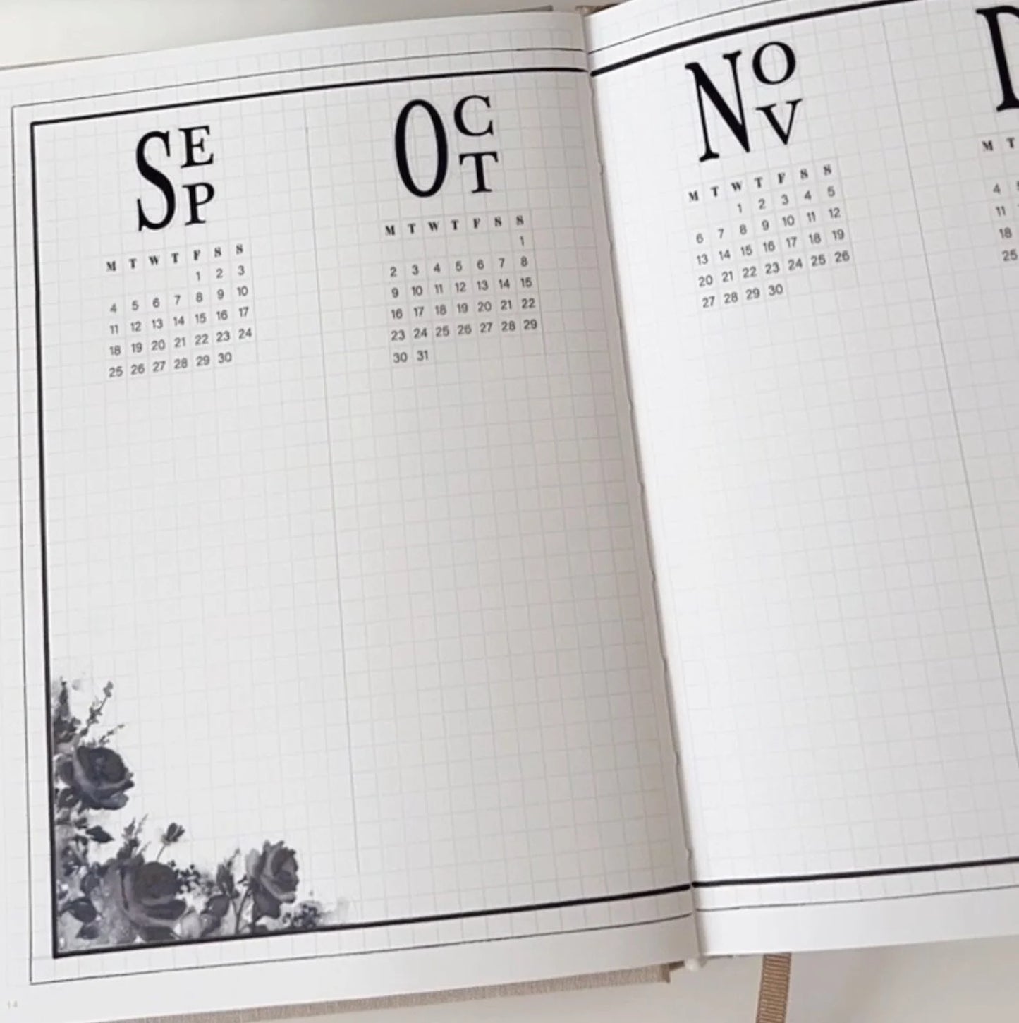 The Chronicle Monthlies – functional sticker sheet